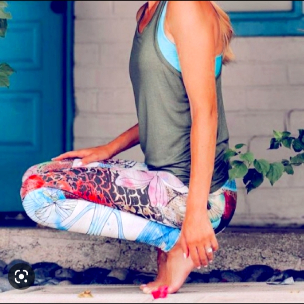 🪸🐠🐡🐬🐙🪼Niyama Sol Limited Edition Solbox barefoot leggings ✨️ size XS